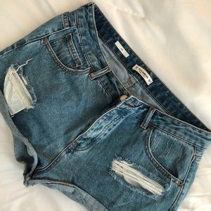 Pull&Bear High waisted shorts